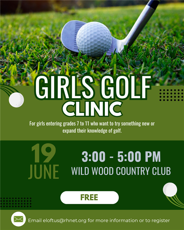  Girls Golf Clinic June 19
